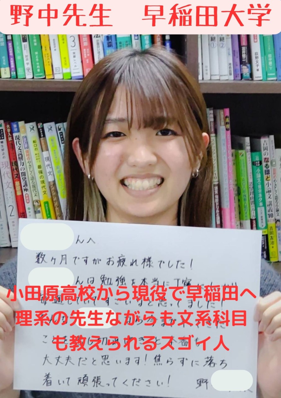 野中(早稲田大学)先生